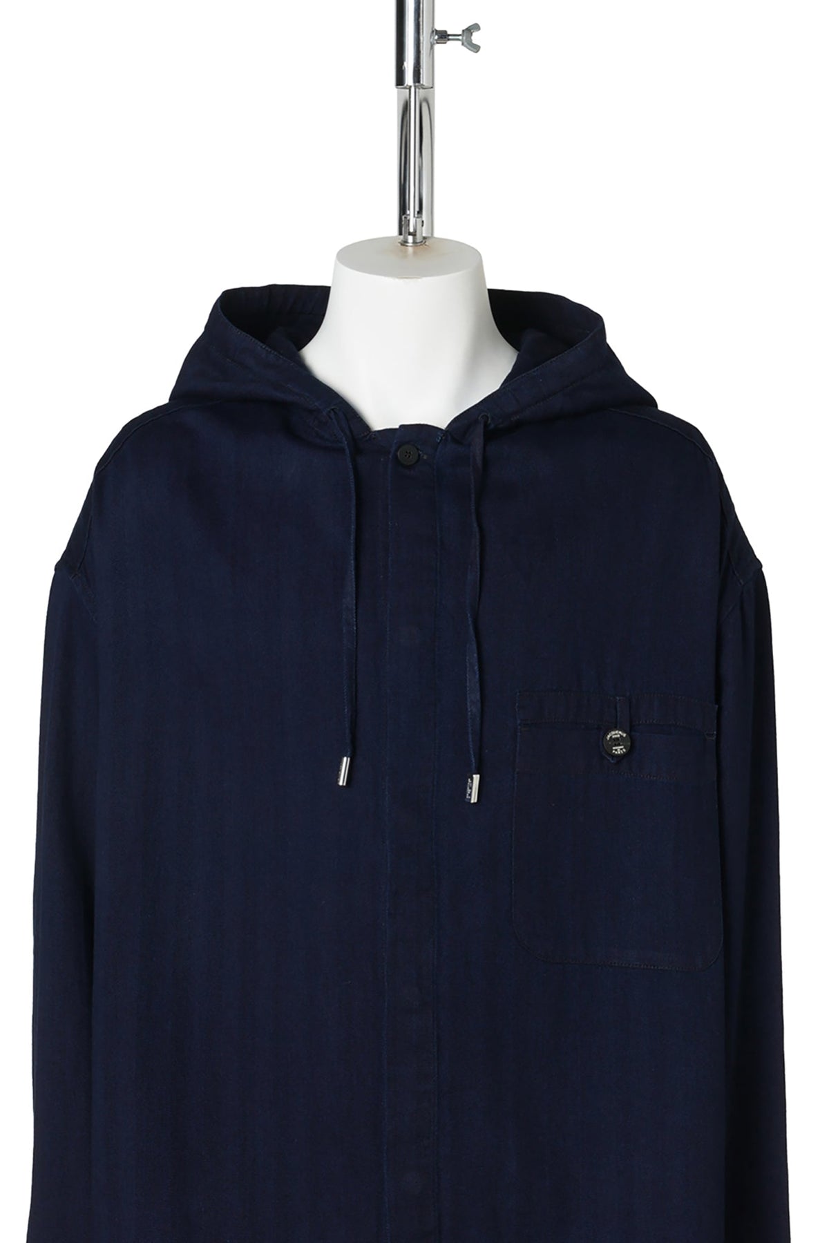 LA CHEMISE DENIM CHEVRON / 390:DARK NAVY