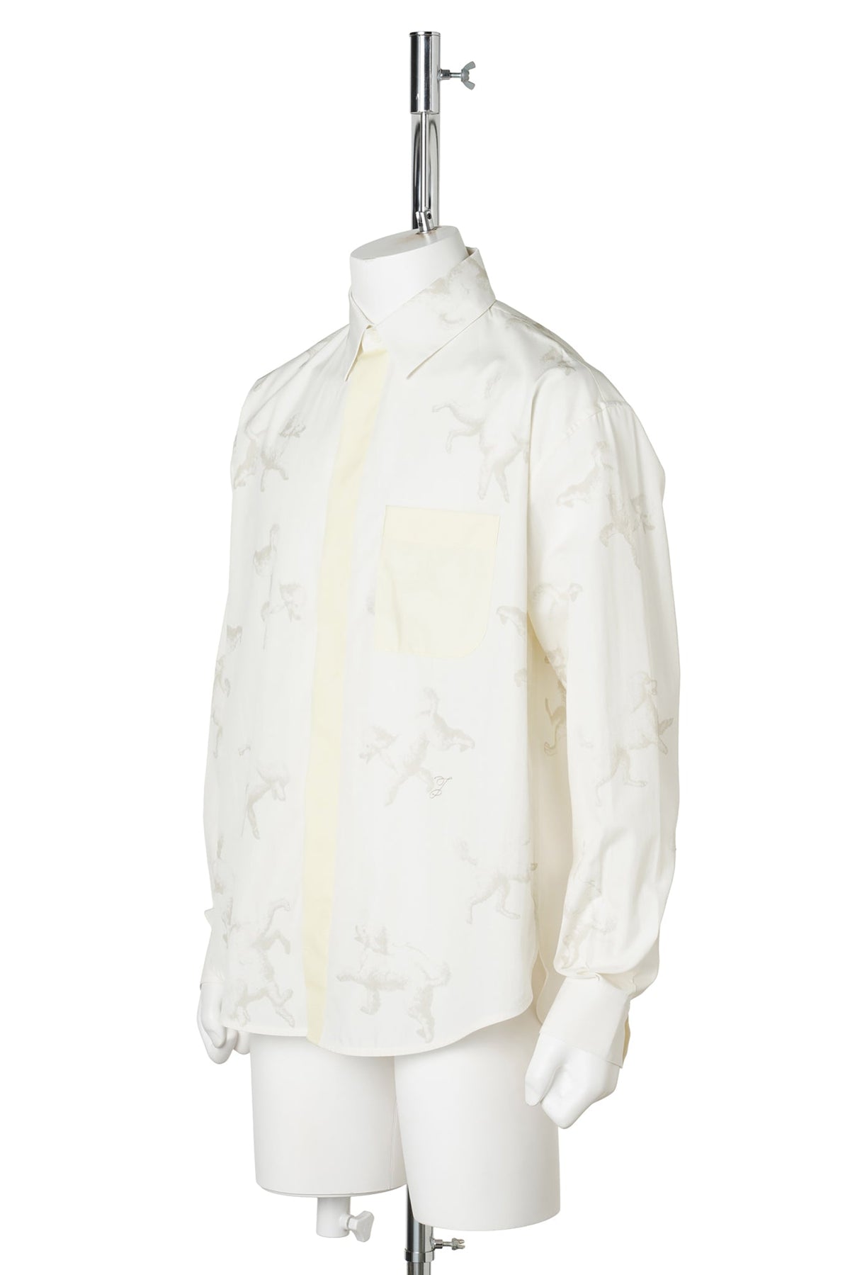 LA CHEMISE FEFE / 2PO:PRINT ALLOVER POODLES OFF