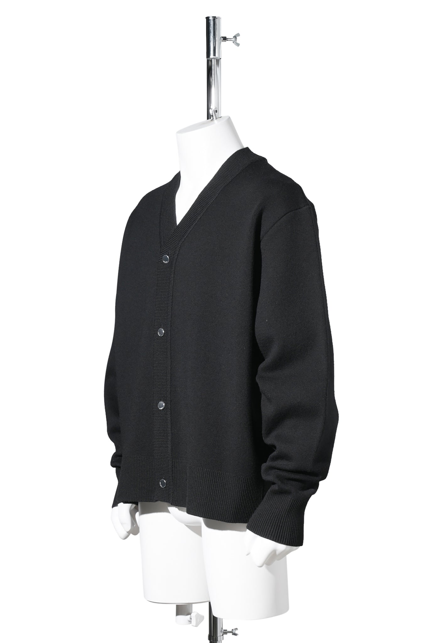 LE CARDIGAN DOPPIO / 990:BLACK