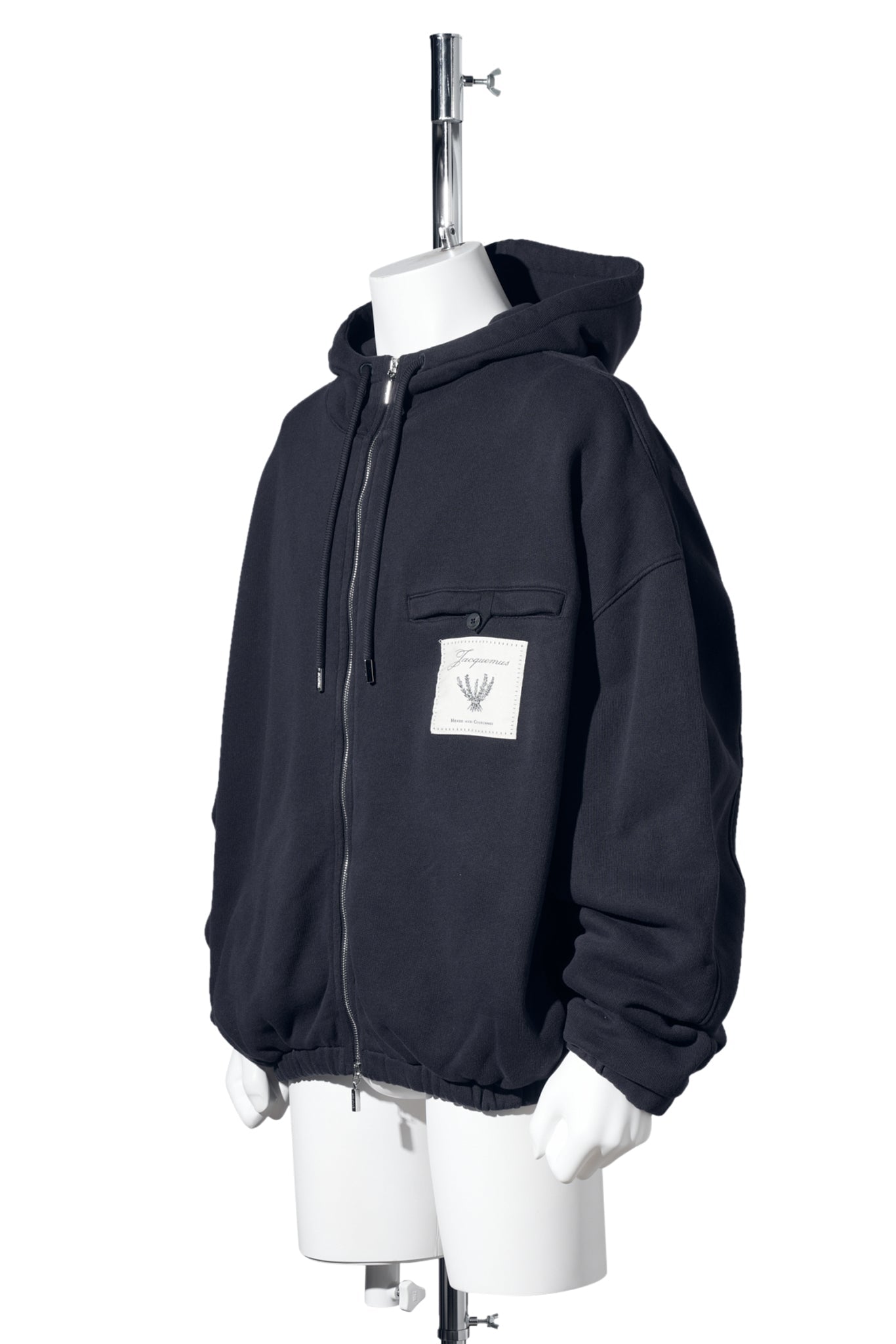 LE HOODIE TORNEO / 3EO:ROSEMARY LABEL DARK NAVY
