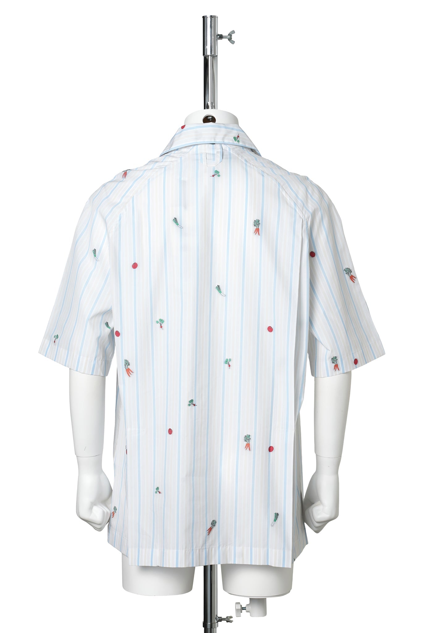 LA CHEMISE ROMARIN MC / 1MF:JACQUARD CLASSIC STRIPES