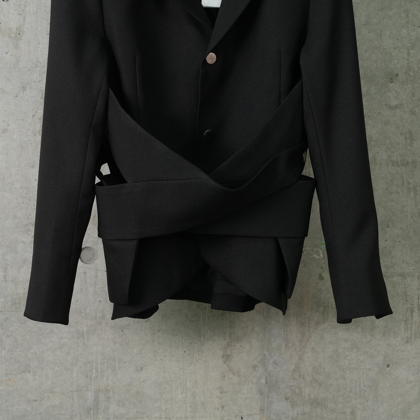 BELT JACKET / BLACK