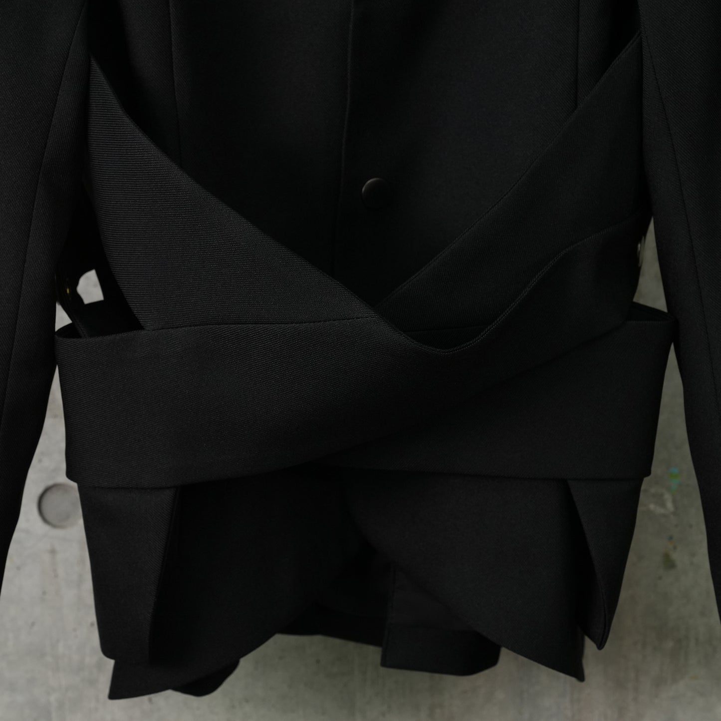 BELT JACKET / BLACK