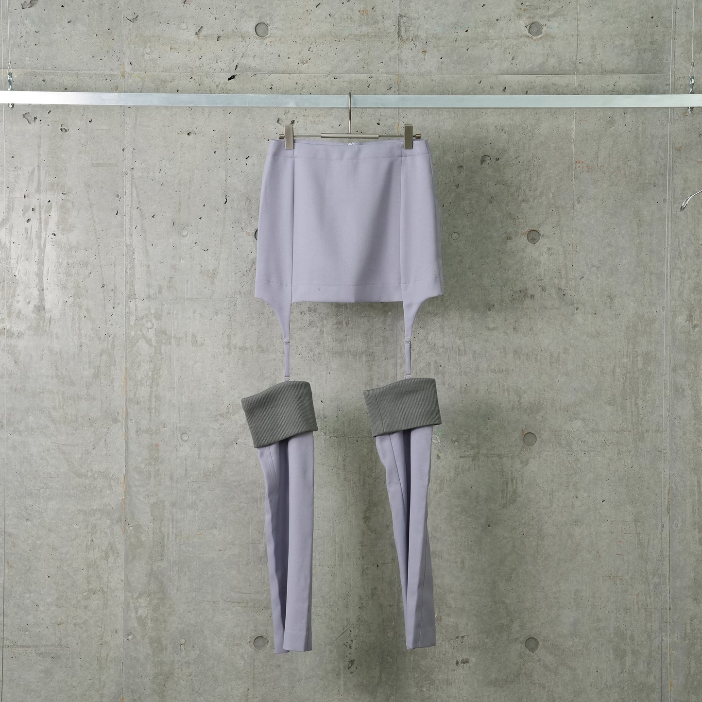 DETTACHABLE WARMER SKIRT / LAVENDER