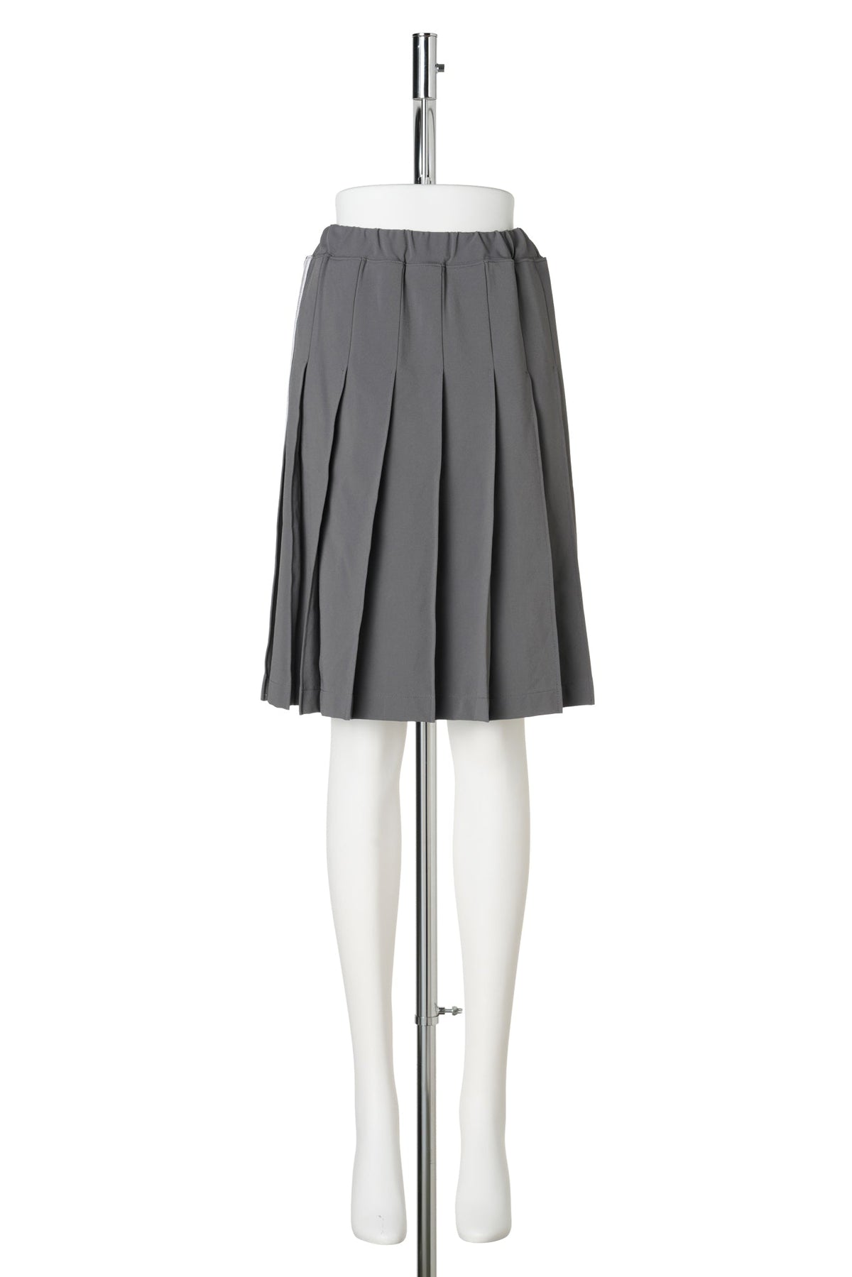 PLEATED RIBBON SKIRT / DOVE