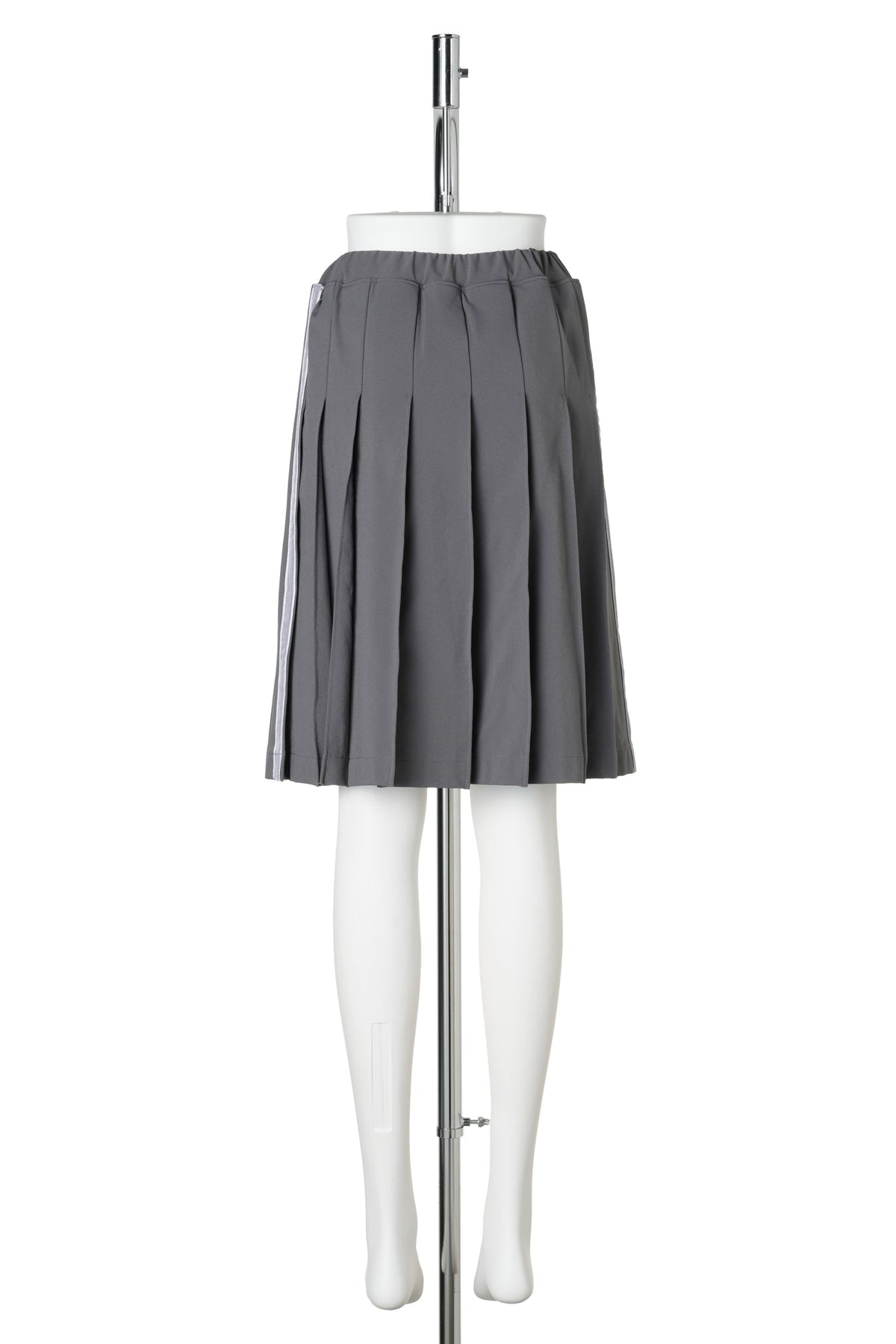 PLEATED RIBBON SKIRT / DOVE