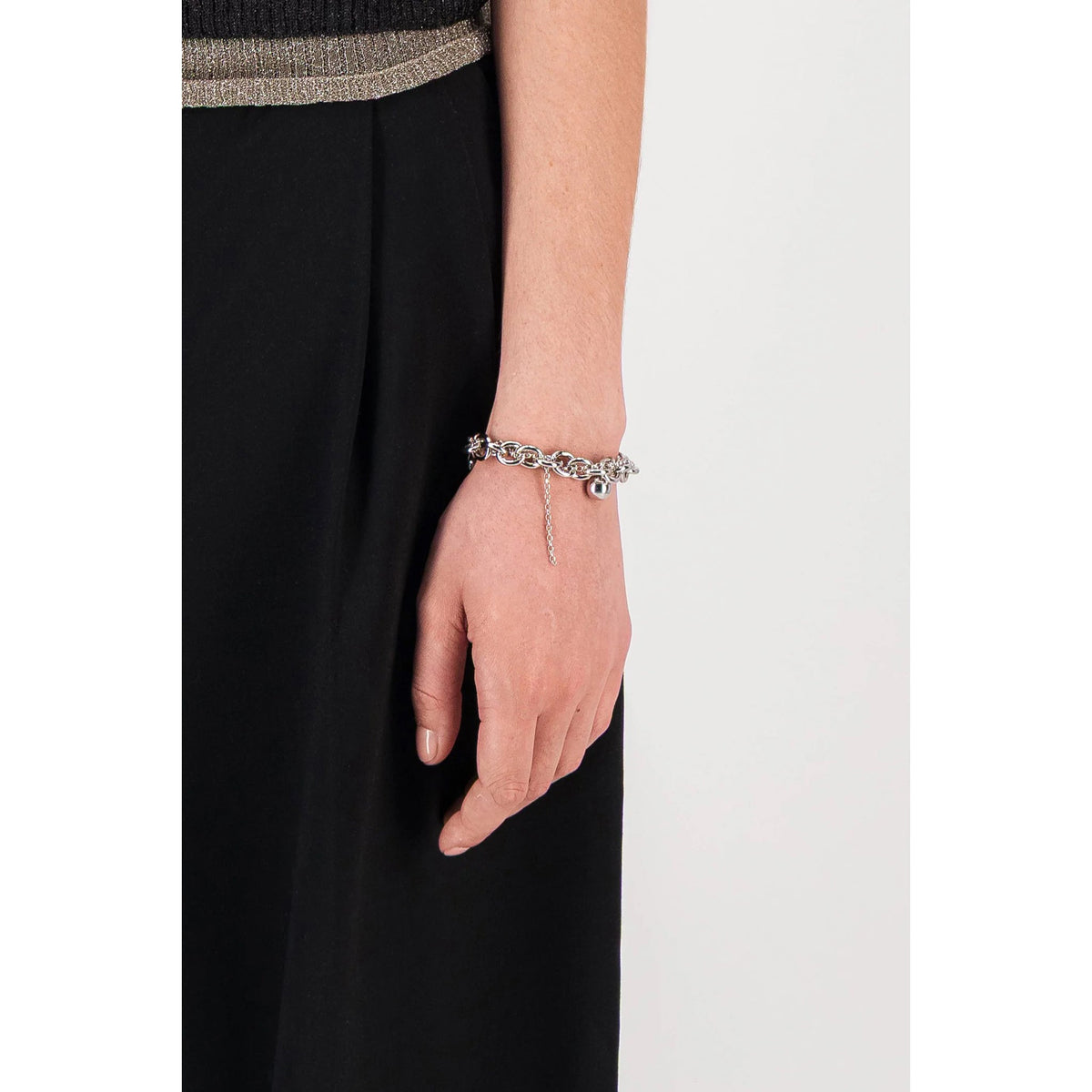 LEWIS BRACELET / PALLADIUM