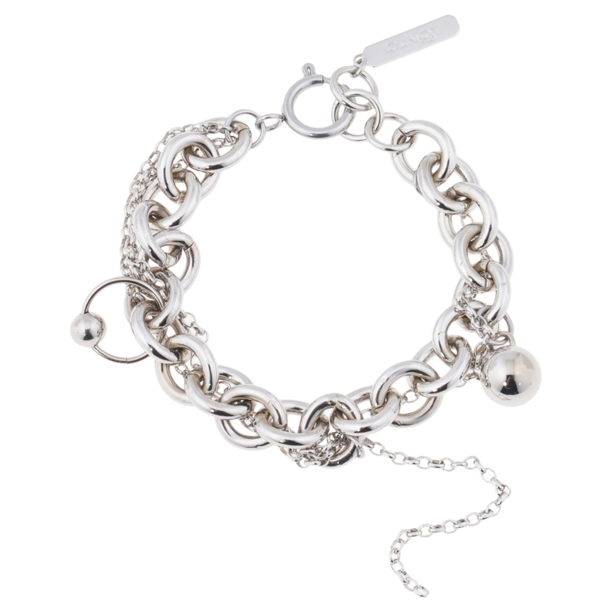 LEWIS BRACELET / PALLADIUM