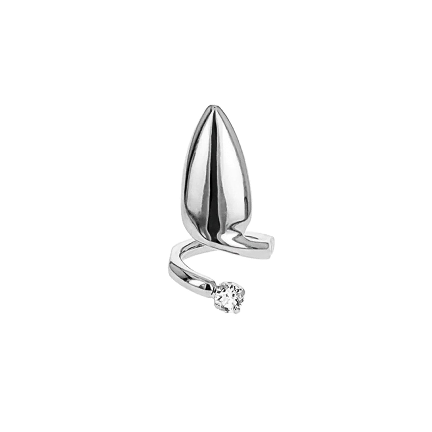 LUCE NAIL RING / PALLADIUM