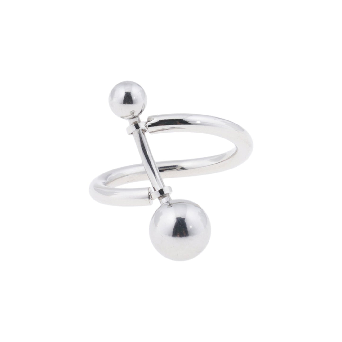 MINDY SILVER RING / PALLADIUM