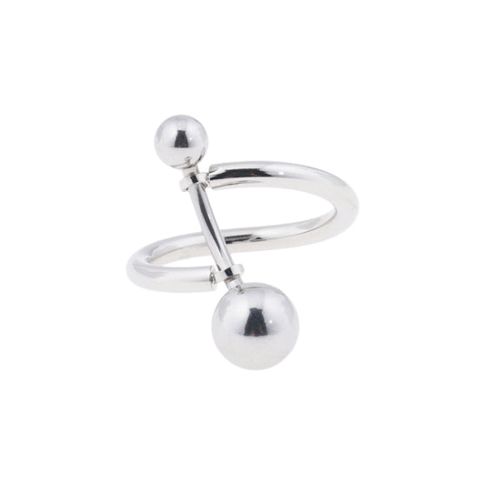 MINDY SILVER RING / PALLADIUM