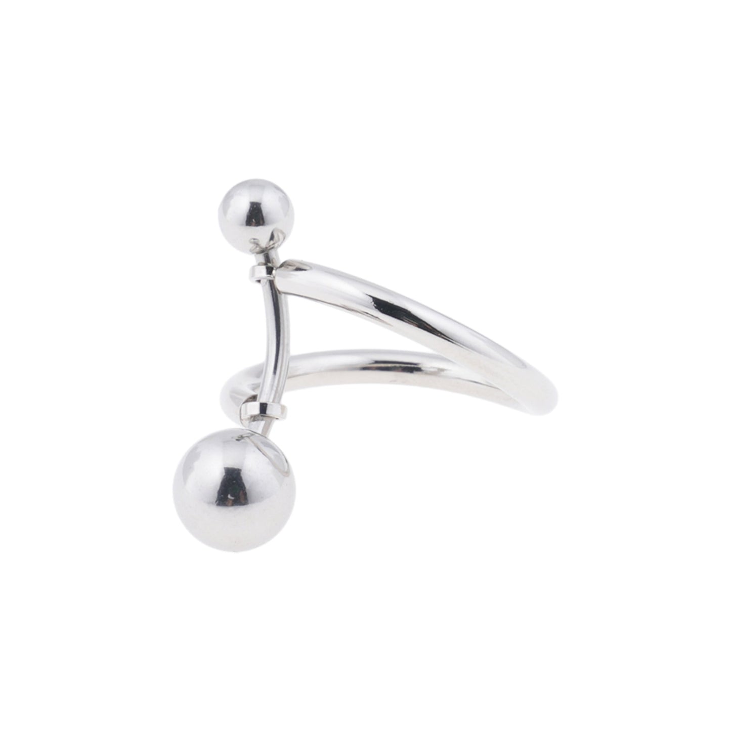 MINDY SILVER RING / PALLADIUM