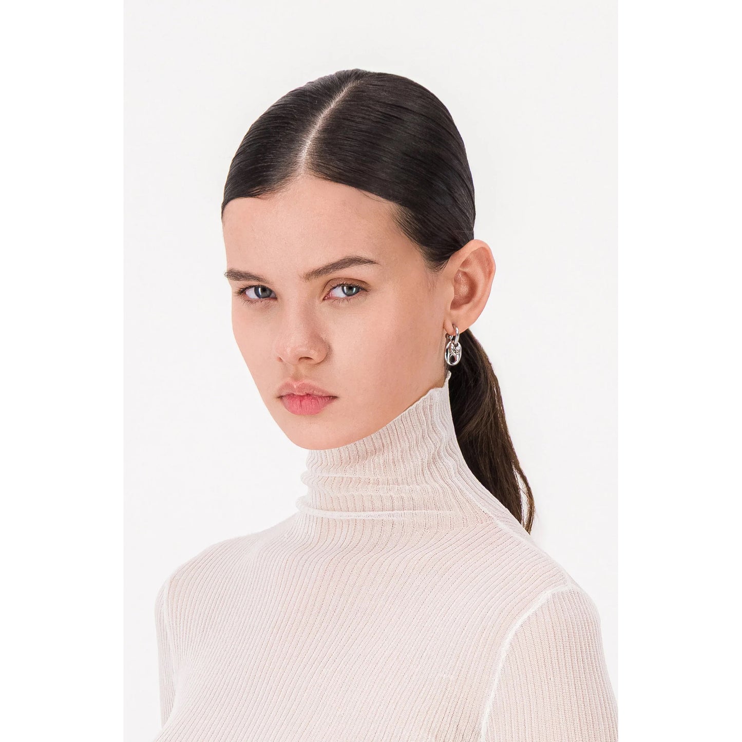 AKARI EARRINGS / PALLADIUM