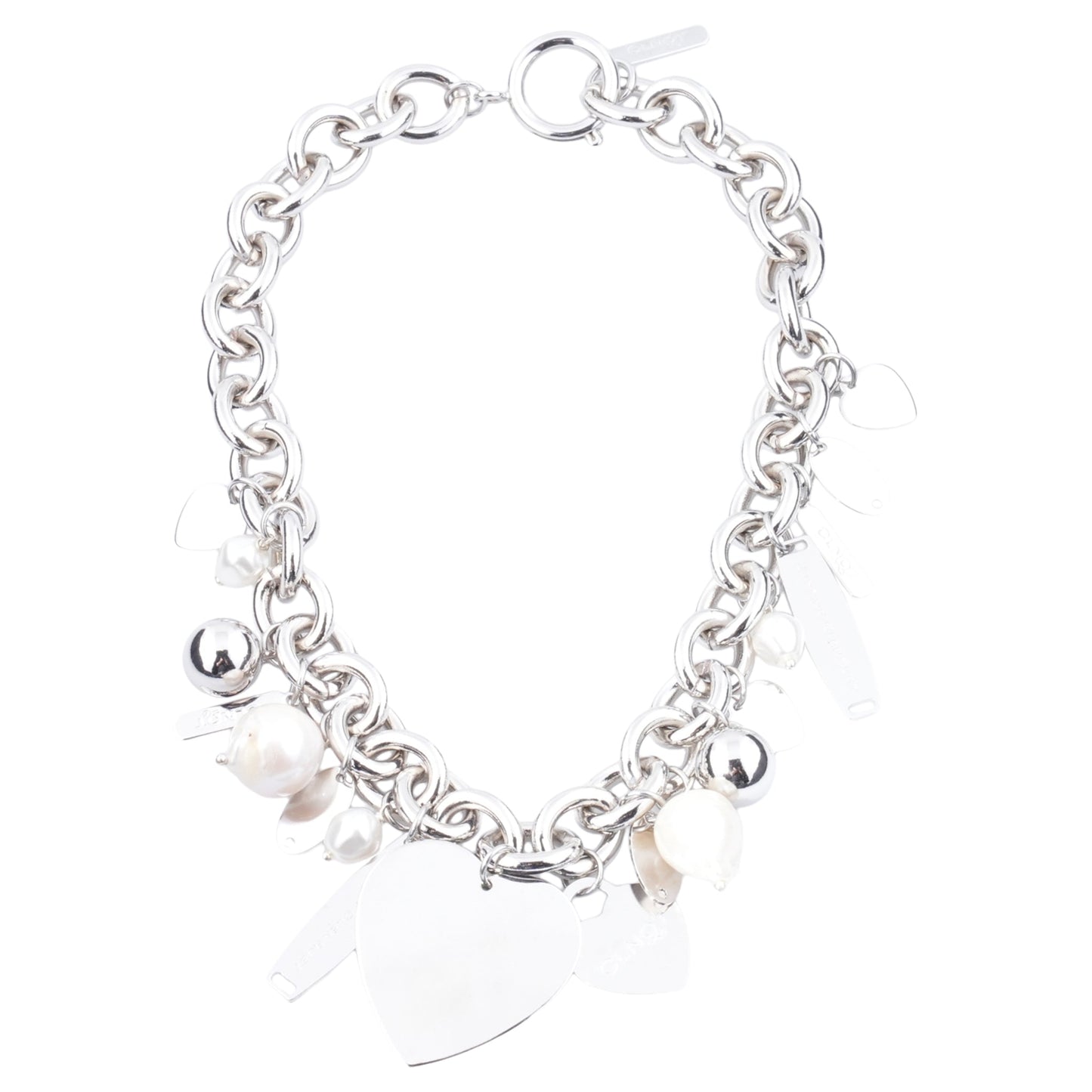 BRITT NECKLACE / PALLADIUM