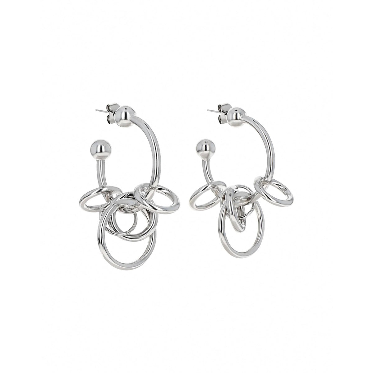 HARRIET EARRINGS / PALLADIUM