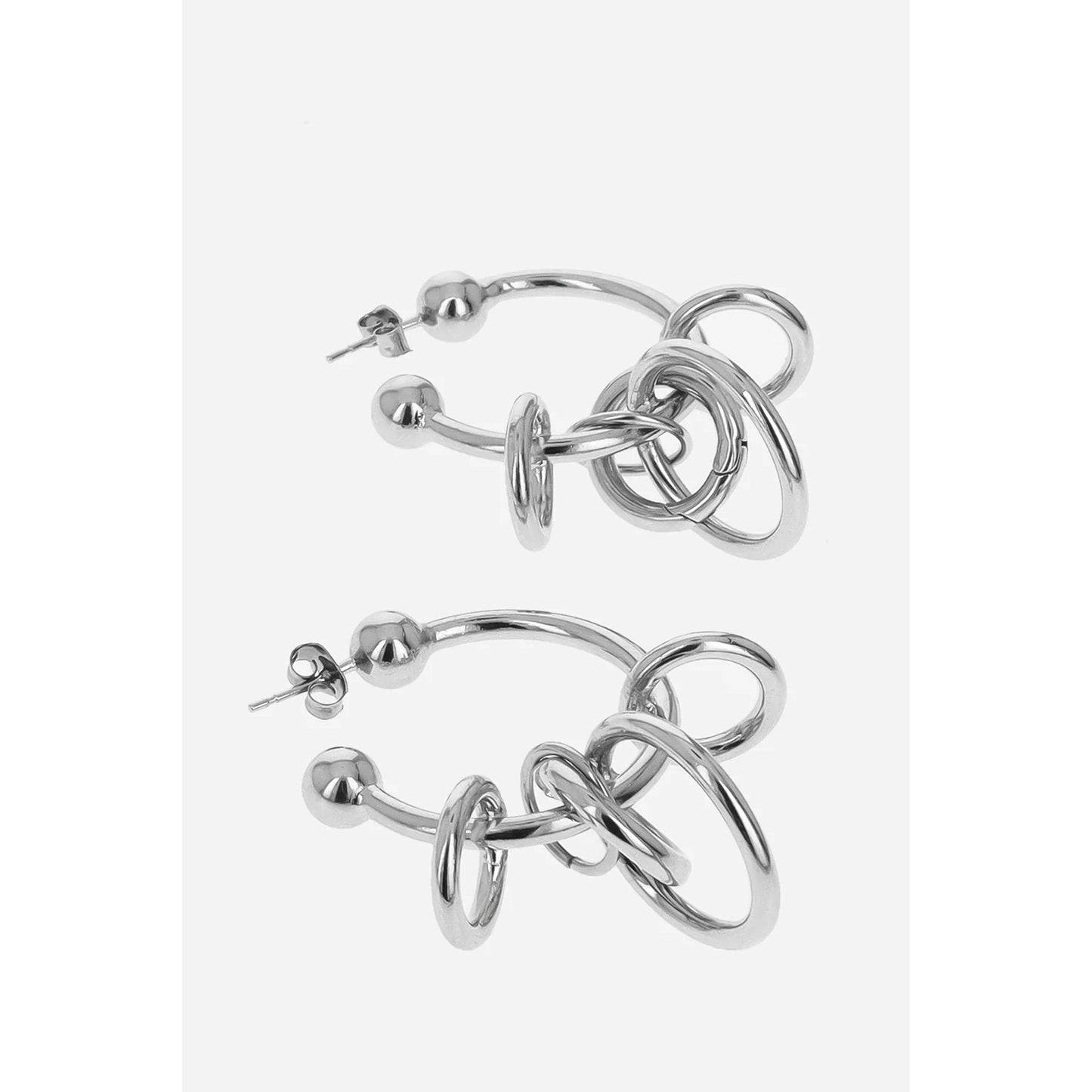 HARRIET EARRINGS / PALLADIUM