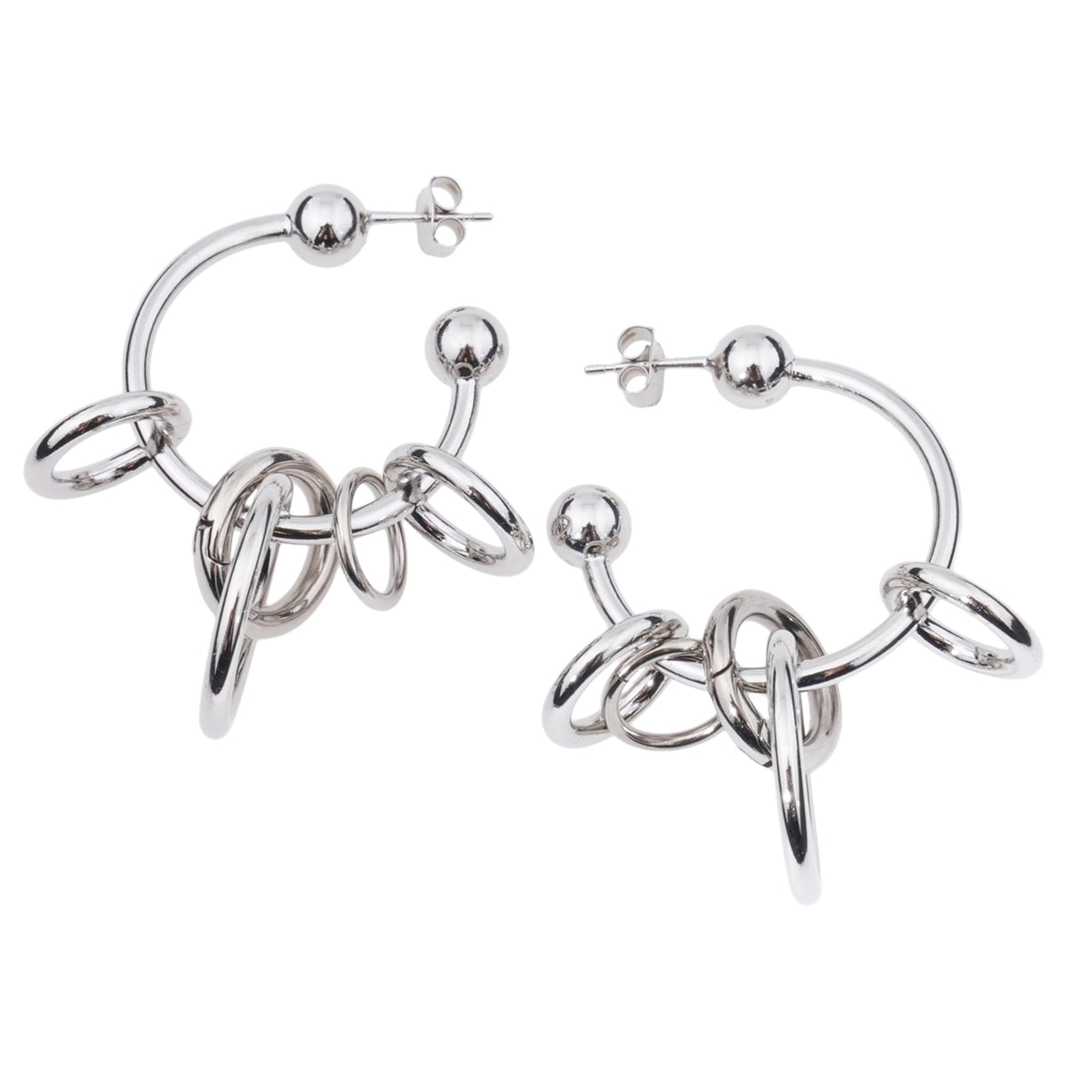 HARRIET EARRINGS / PALLADIUM