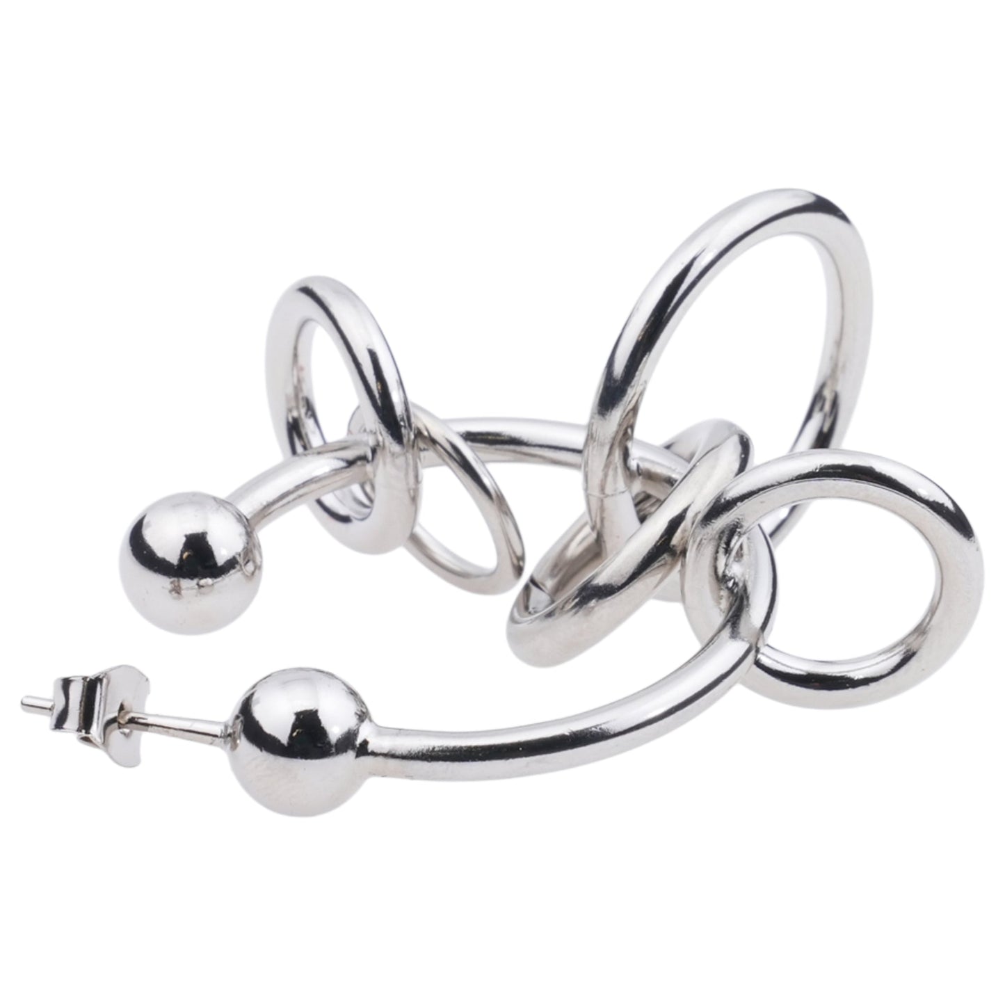 HARRIET EARRINGS / PALLADIUM