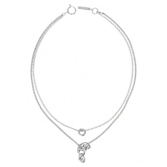 ISAAC NECKLACE / PALLADIUM