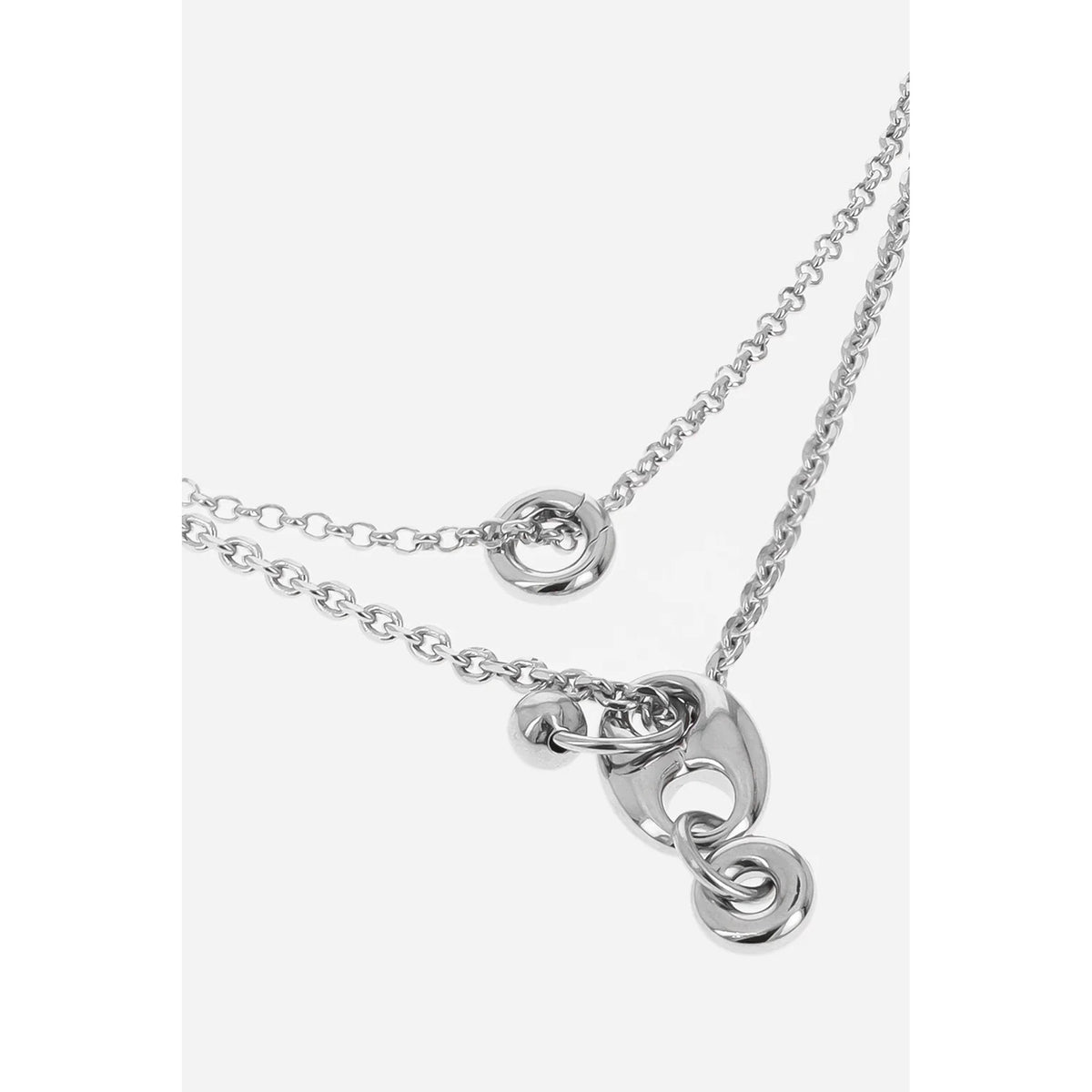 ISAAC NECKLACE / PALLADIUM