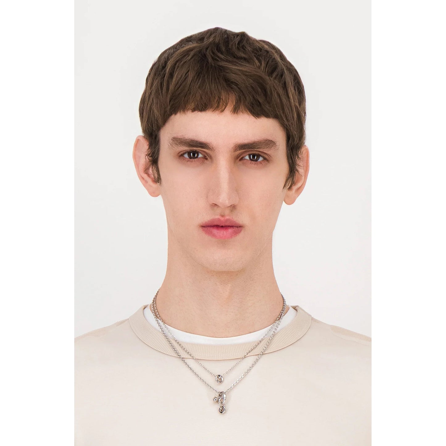 ISAAC NECKLACE / PALLADIUM