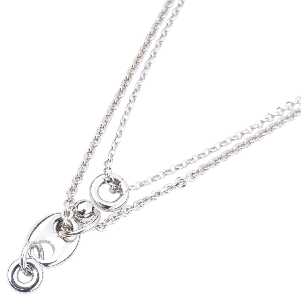 ISAAC NECKLACE / PALLADIUM