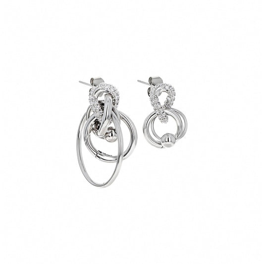 LIBBY EARRINGS / PALLADIUM