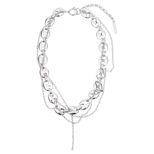ROCIO NECKLACE / PALLADIUM
