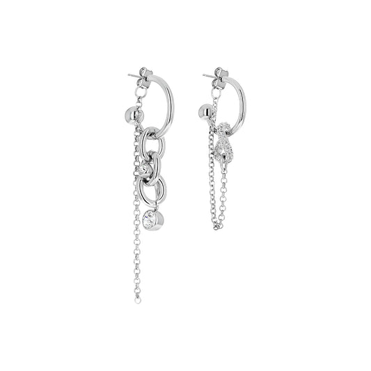 ABEL EARRINGS / PALLADIUM