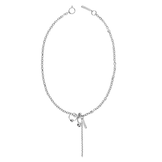 EVIE NECKLACE / PALLADIUM