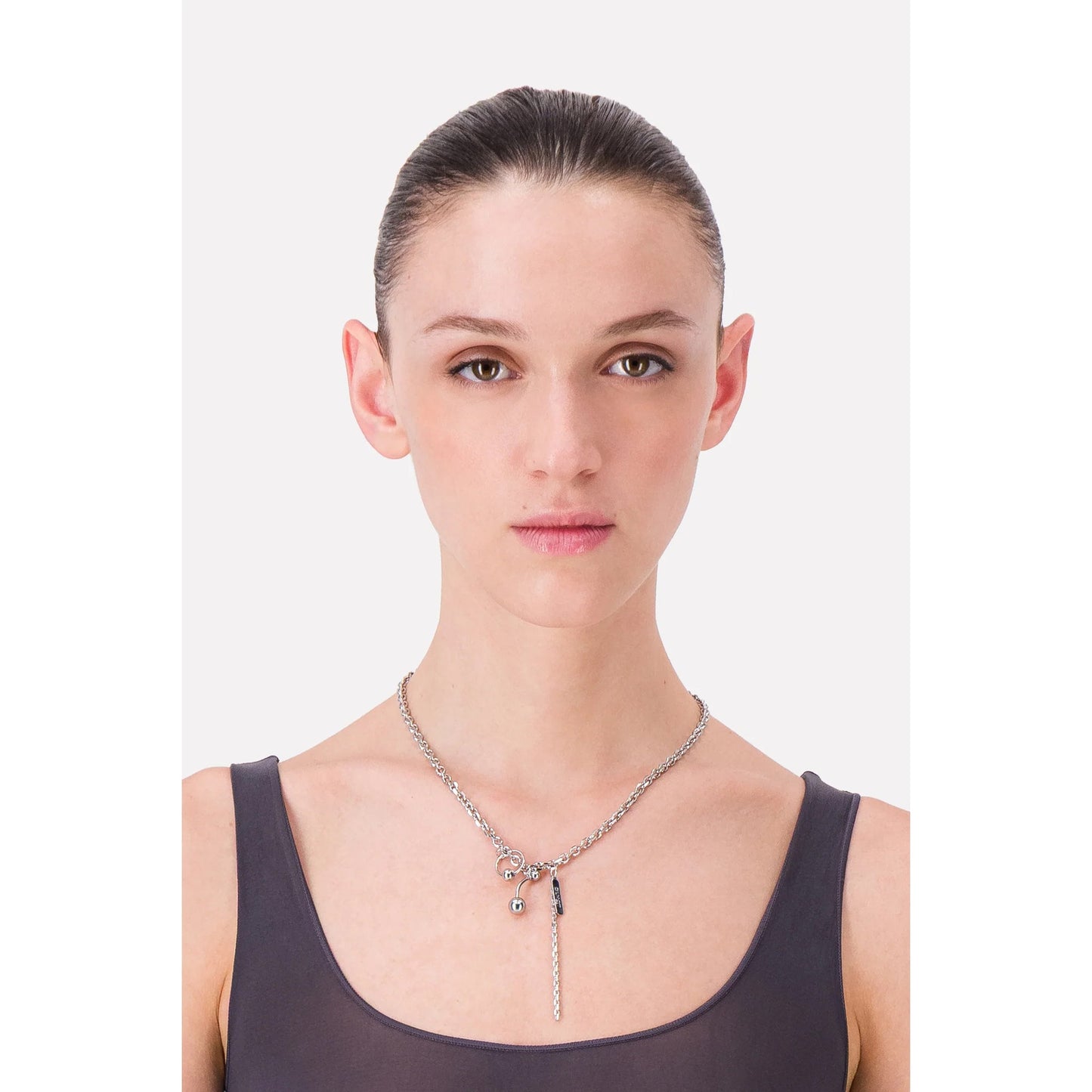EVIE NECKLACE / PALLADIUM