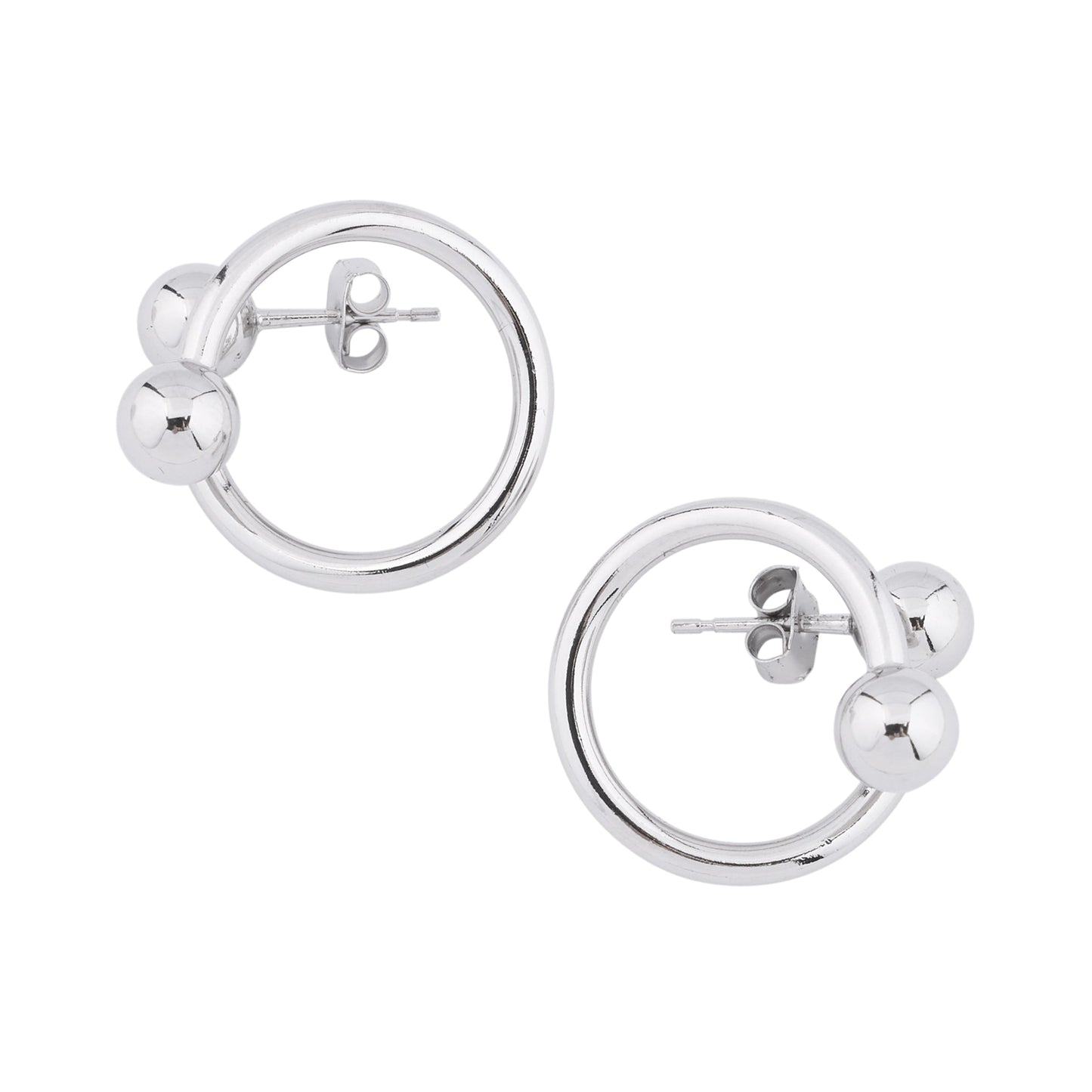 SELMA EARRINGS / PALLADIUM
