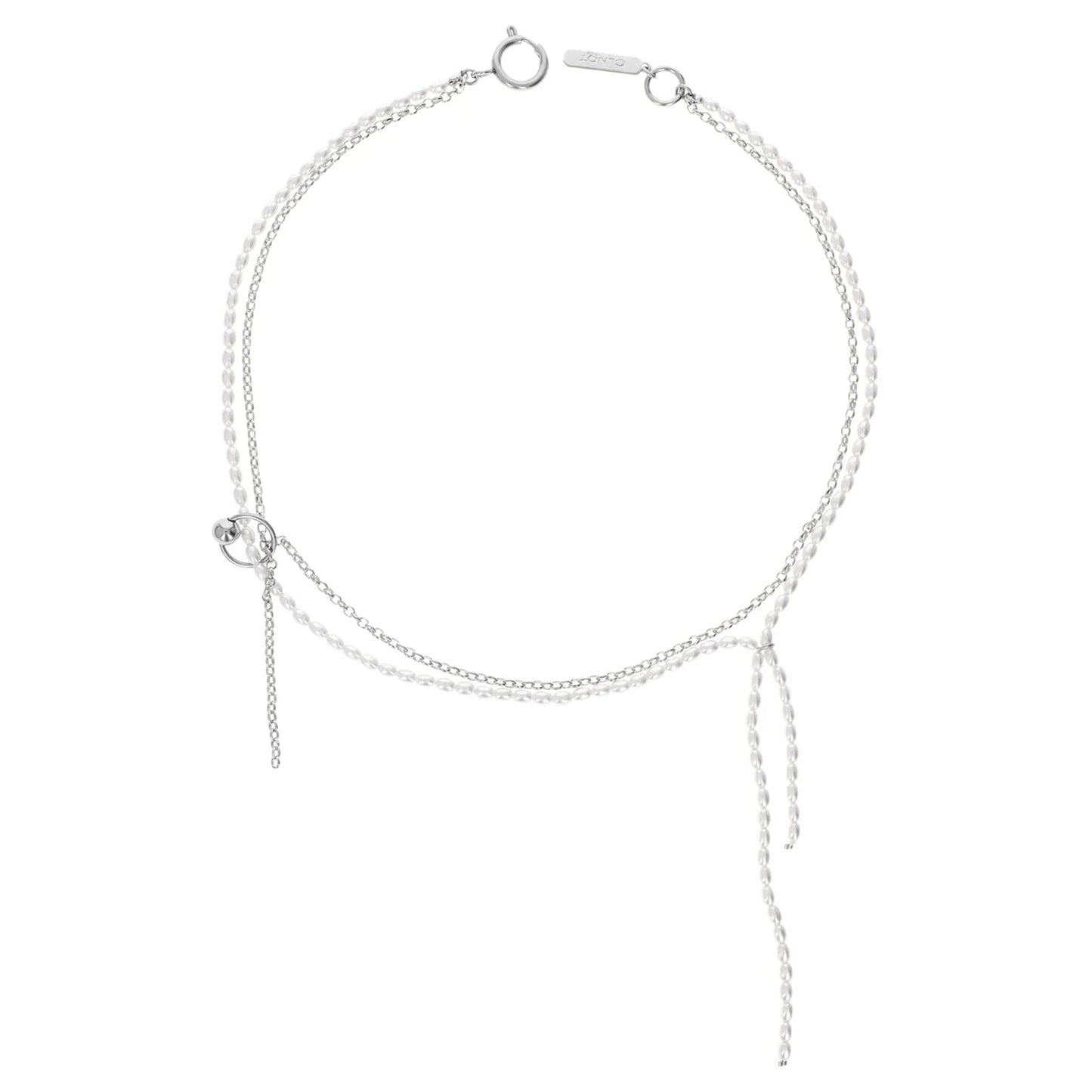 ALBA NECKLACE / PALLADIUM