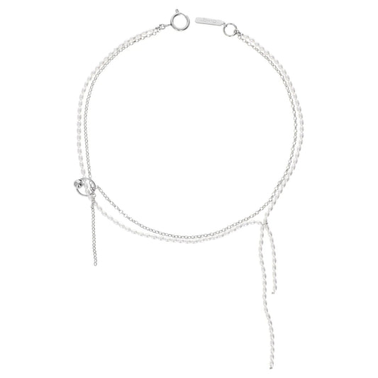 ALBA NECKLACE / PALLADIUM