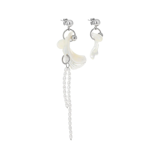 ALBA EARRINGS / PALLADIUM