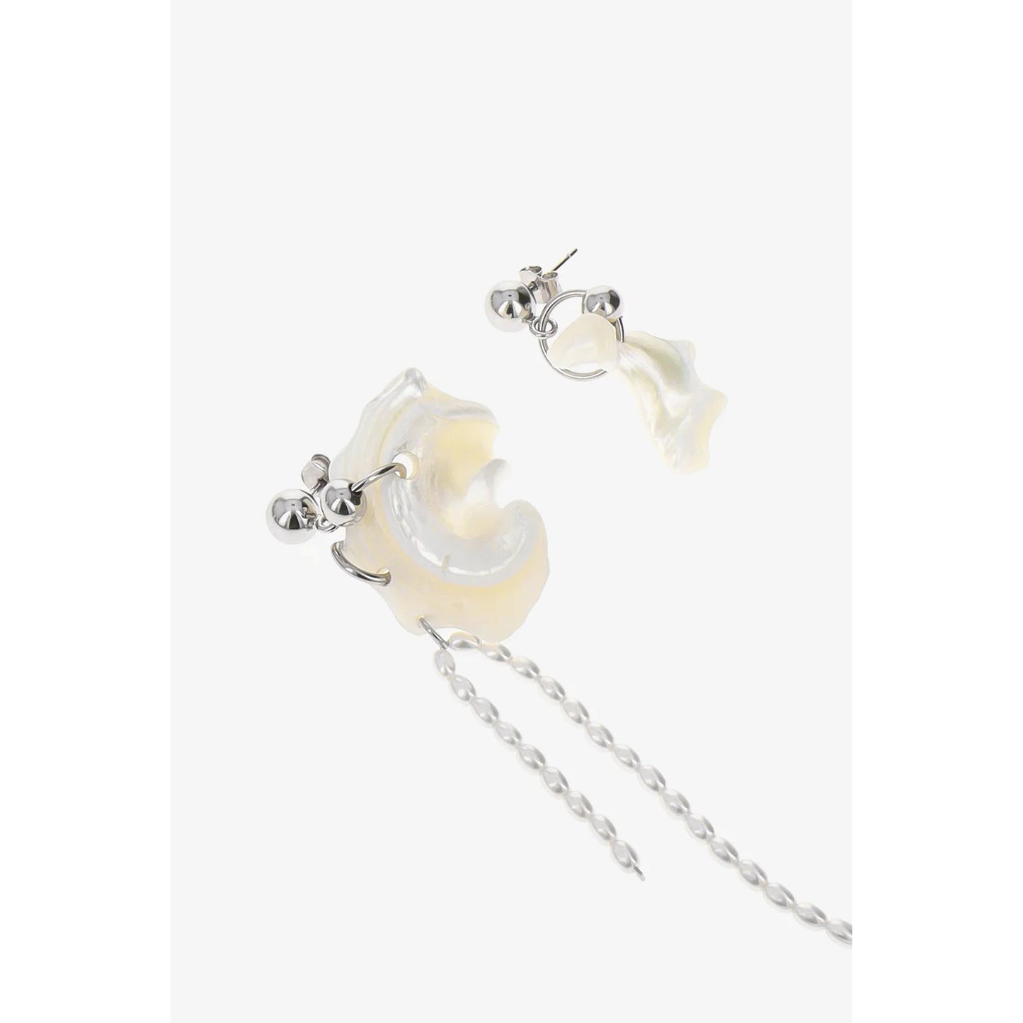 ALBA EARRINGS / PALLADIUM
