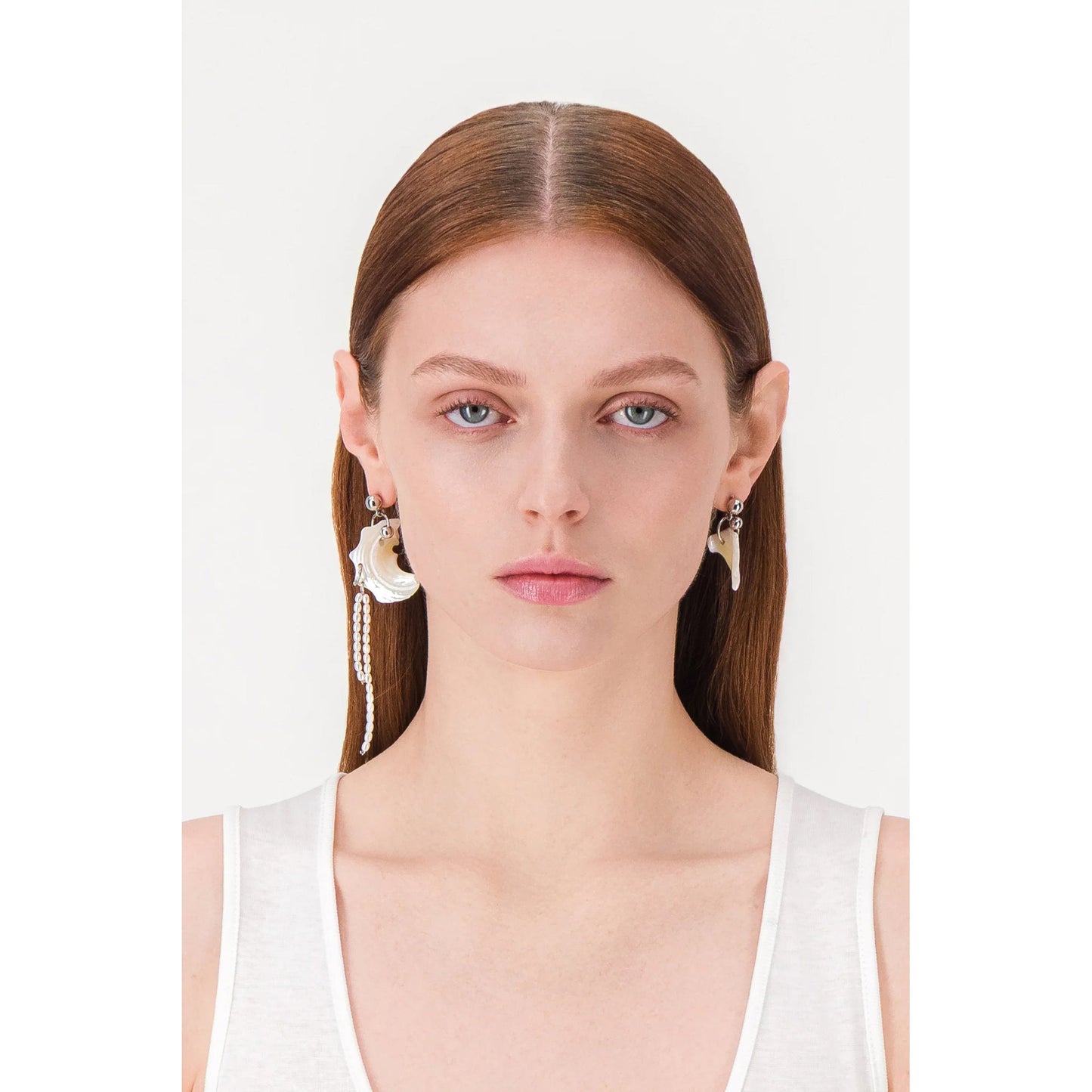 ALBA EARRINGS / PALLADIUM