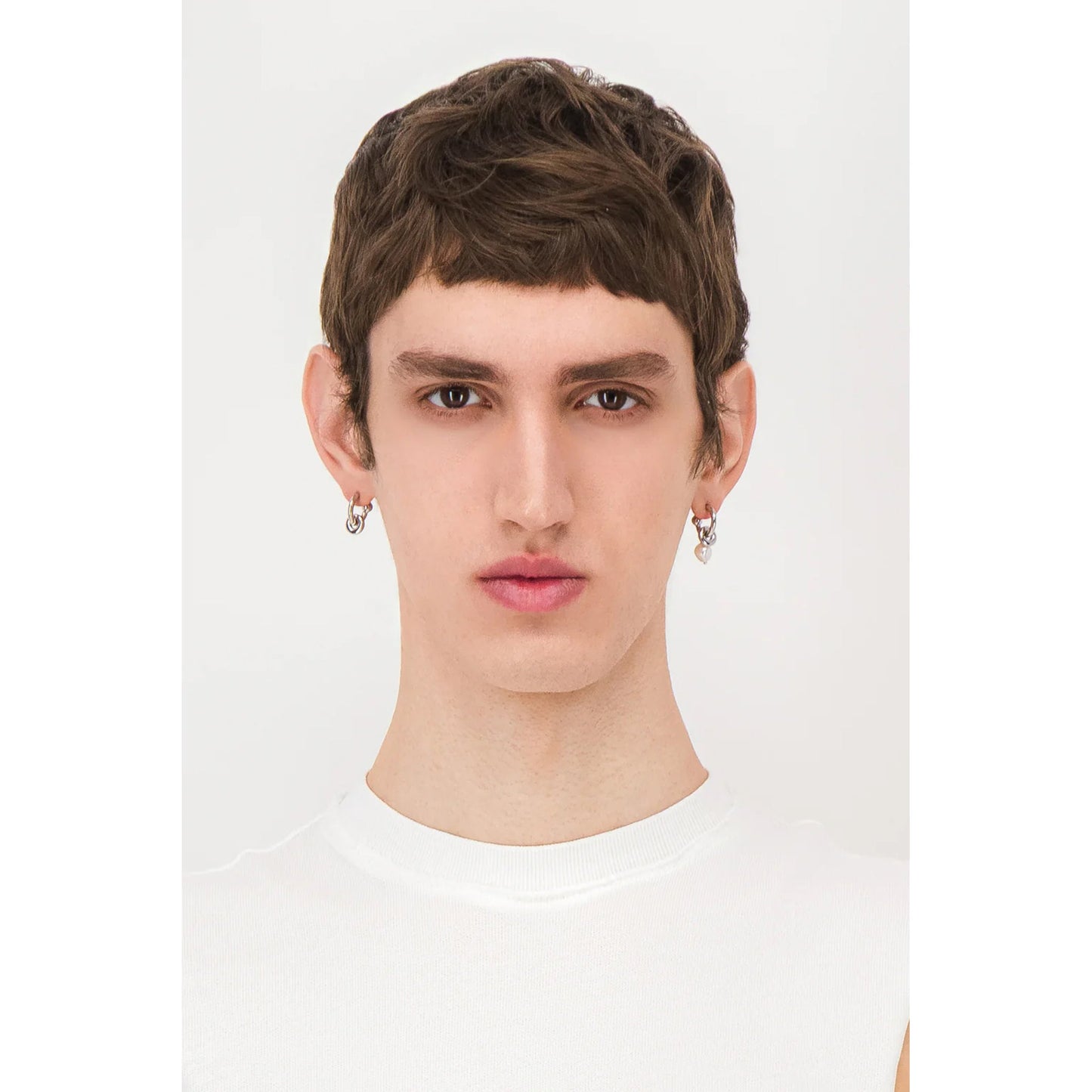 ETHAN PEAL EARRINGS / PALLADIUM