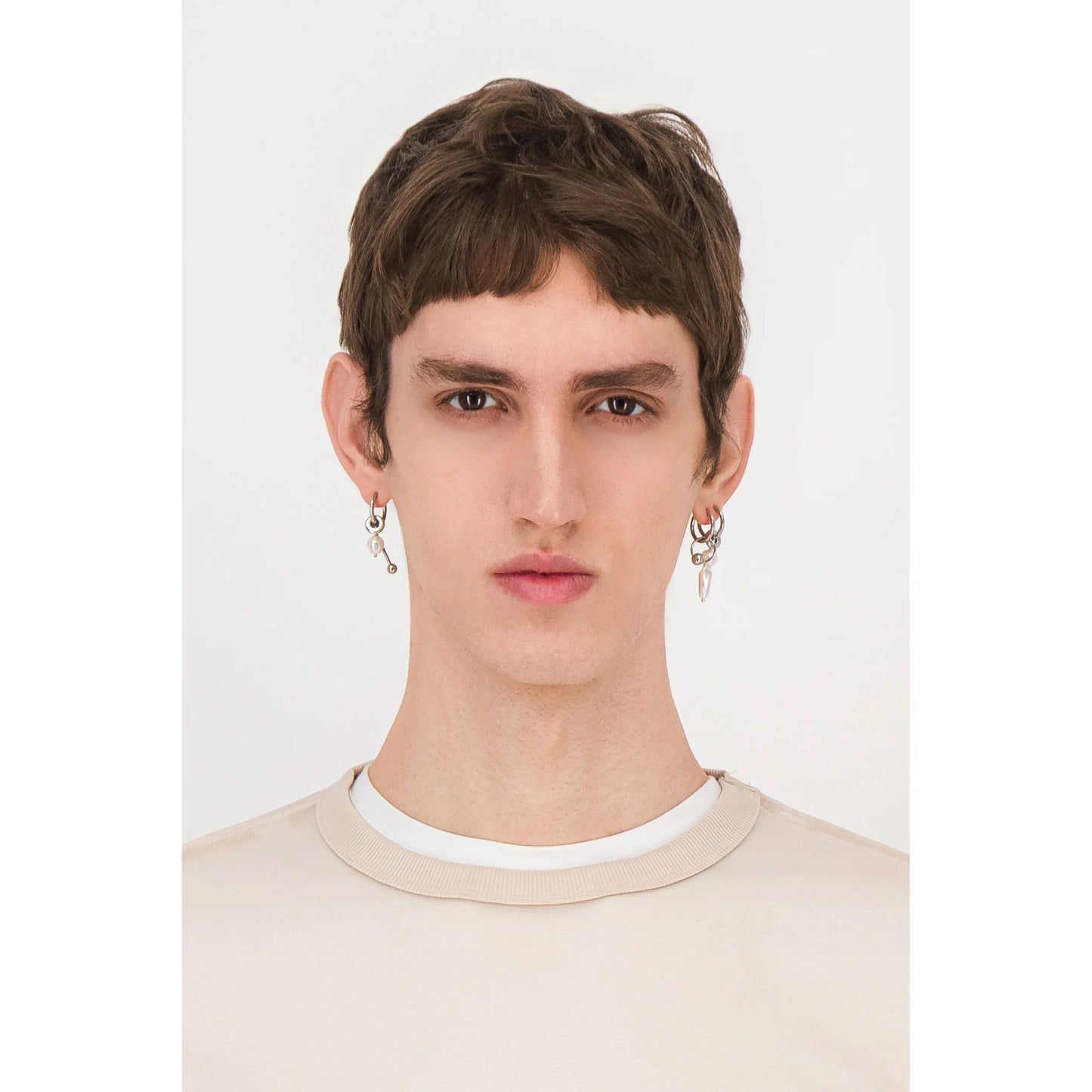 PALMER EARRINGS SET / PALLADIUM