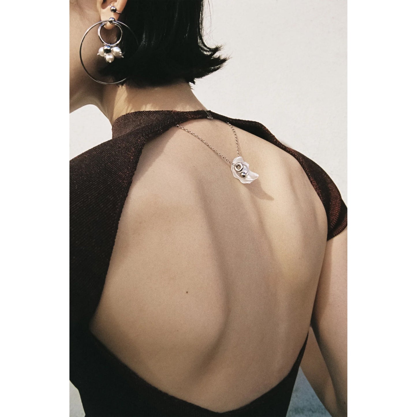 TONI NECKLACE / PALLADIUM
