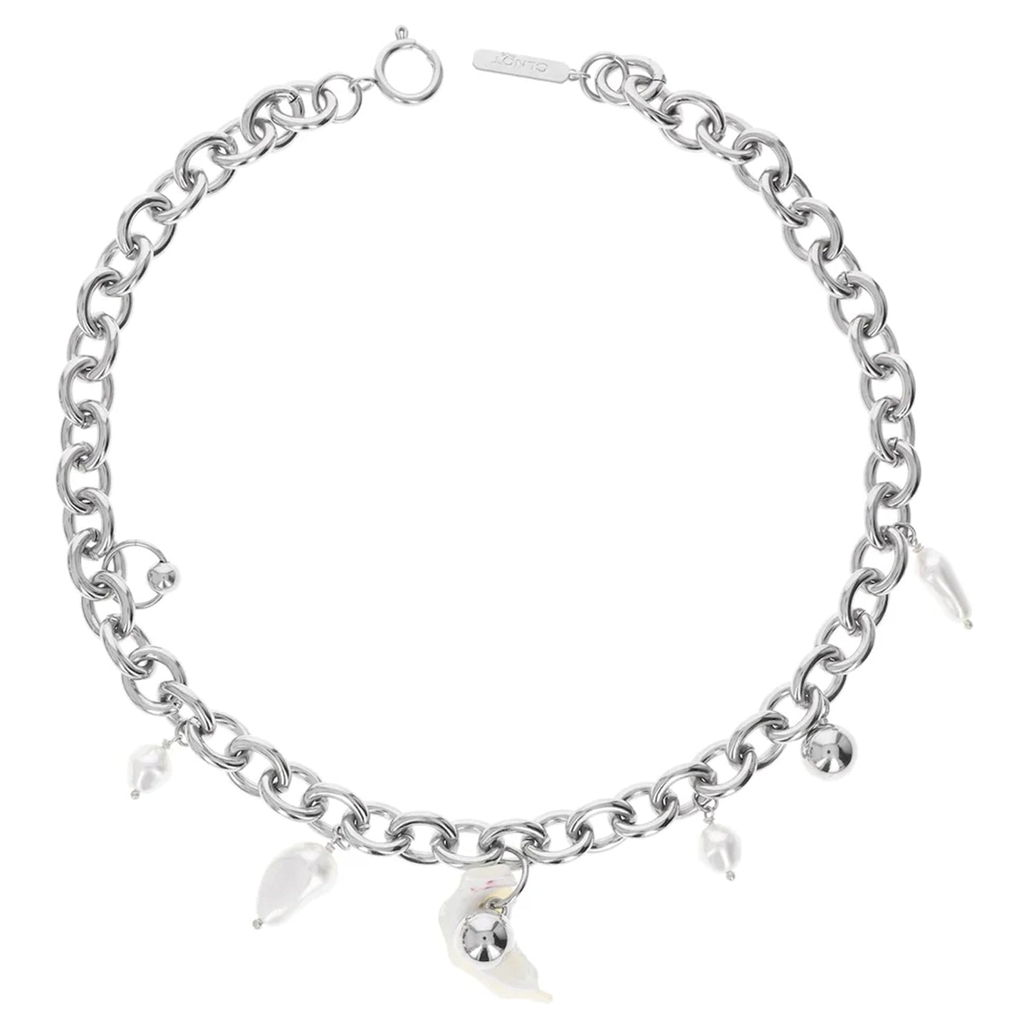 TYLER NECKLACE / PALLADIUM