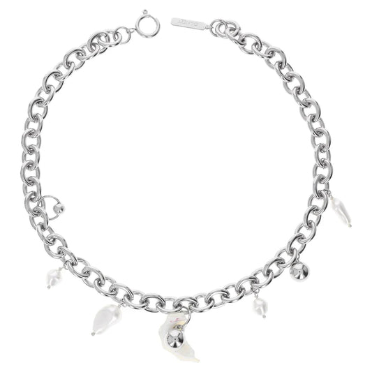 TYLER NECKLACE / PALLADIUM