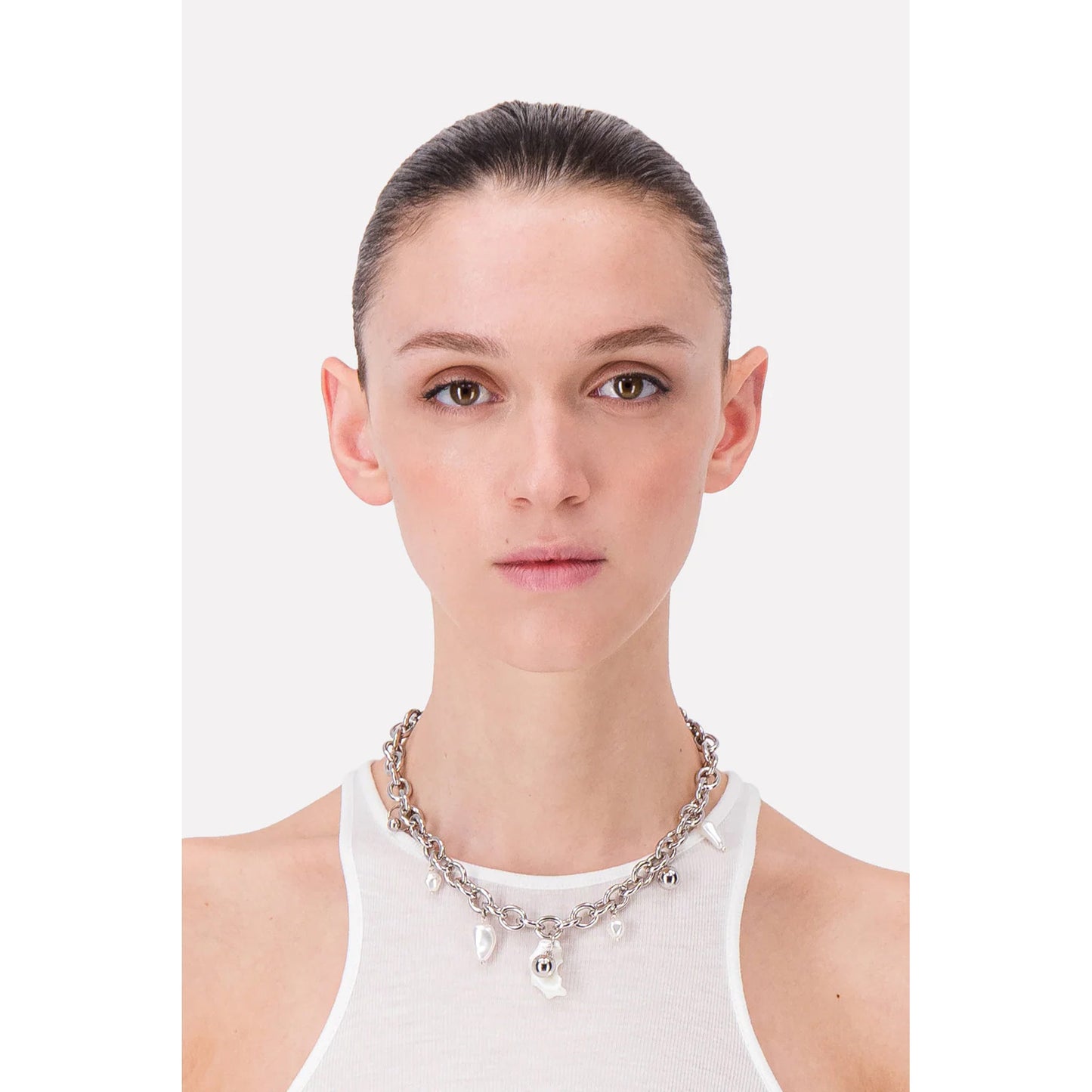 TYLER NECKLACE / PALLADIUM
