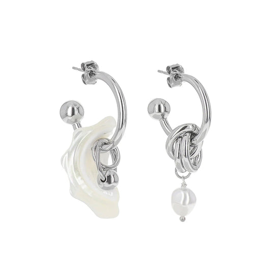 TYLER EARRINGS / PALLADIUM