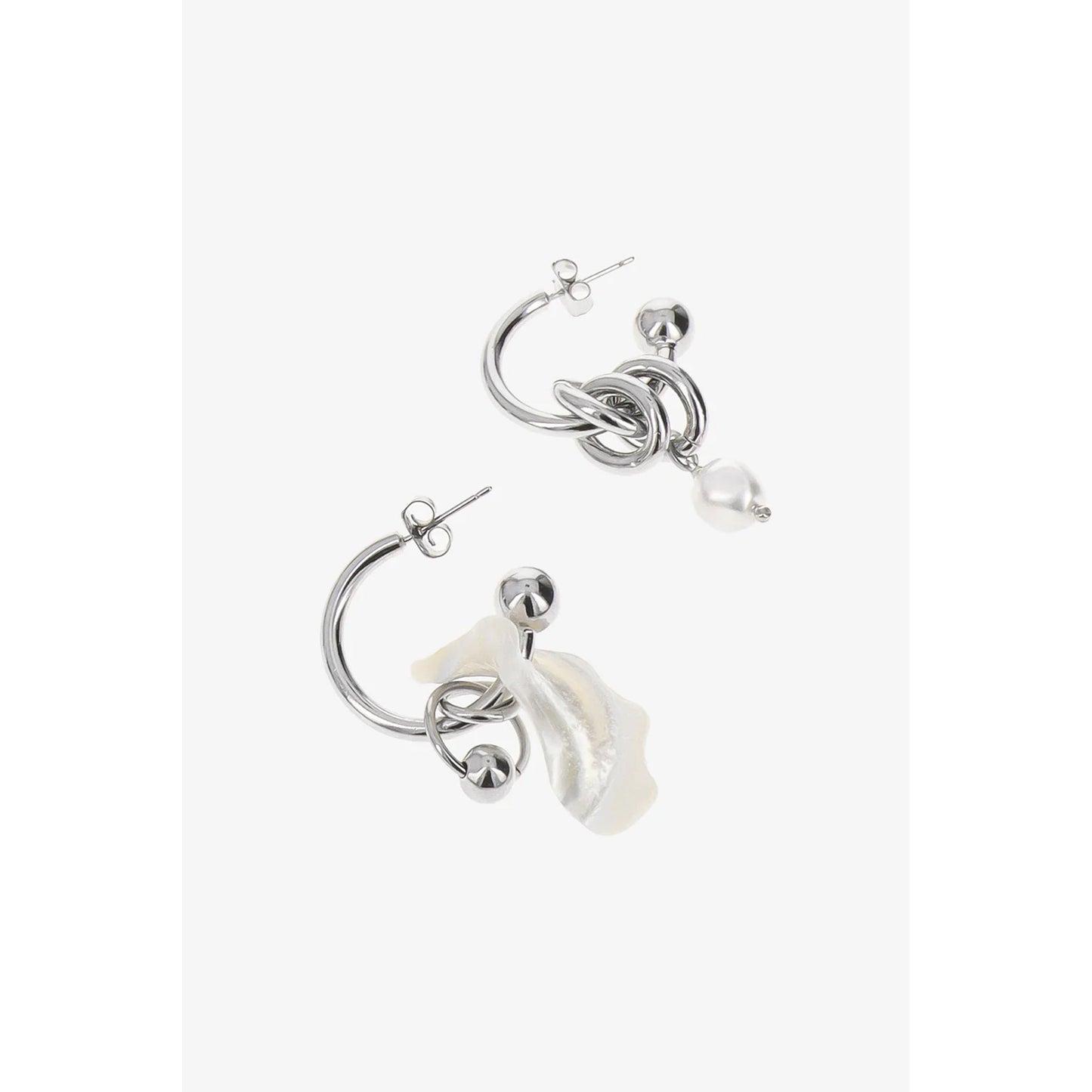 TYLER EARRINGS / PALLADIUM