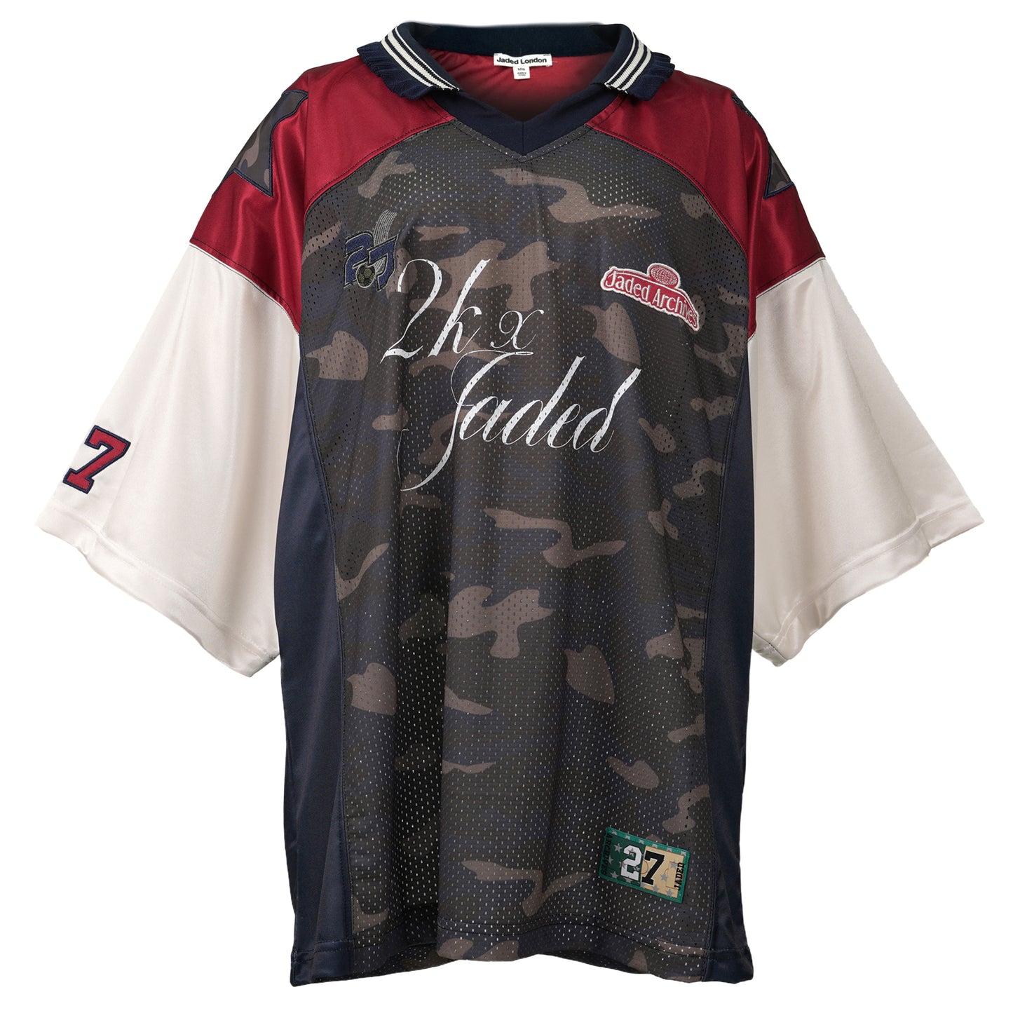 TOUCHDOWN COLLAR FOOTBALL SHIRT / MULTI