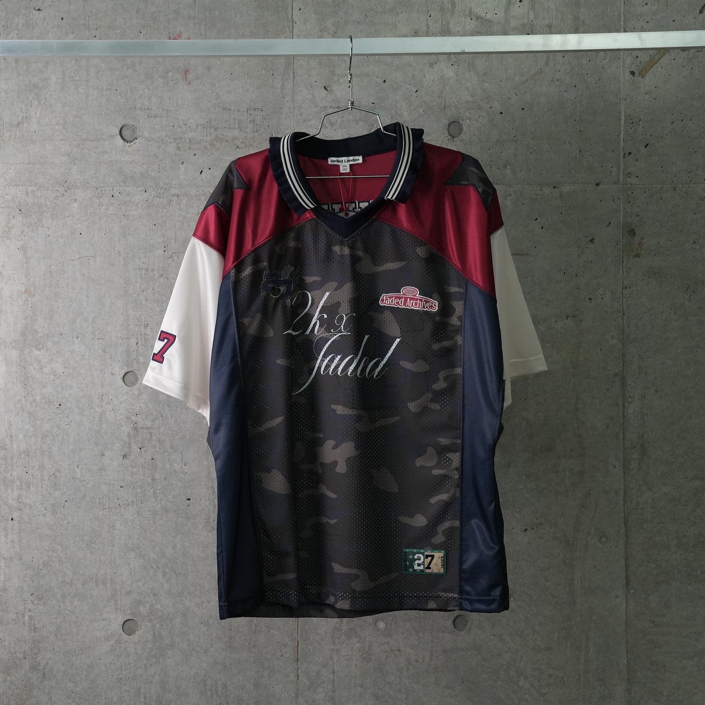 TOUCHDOWN COLLAR FOOTBALL SHIRT / MULTI