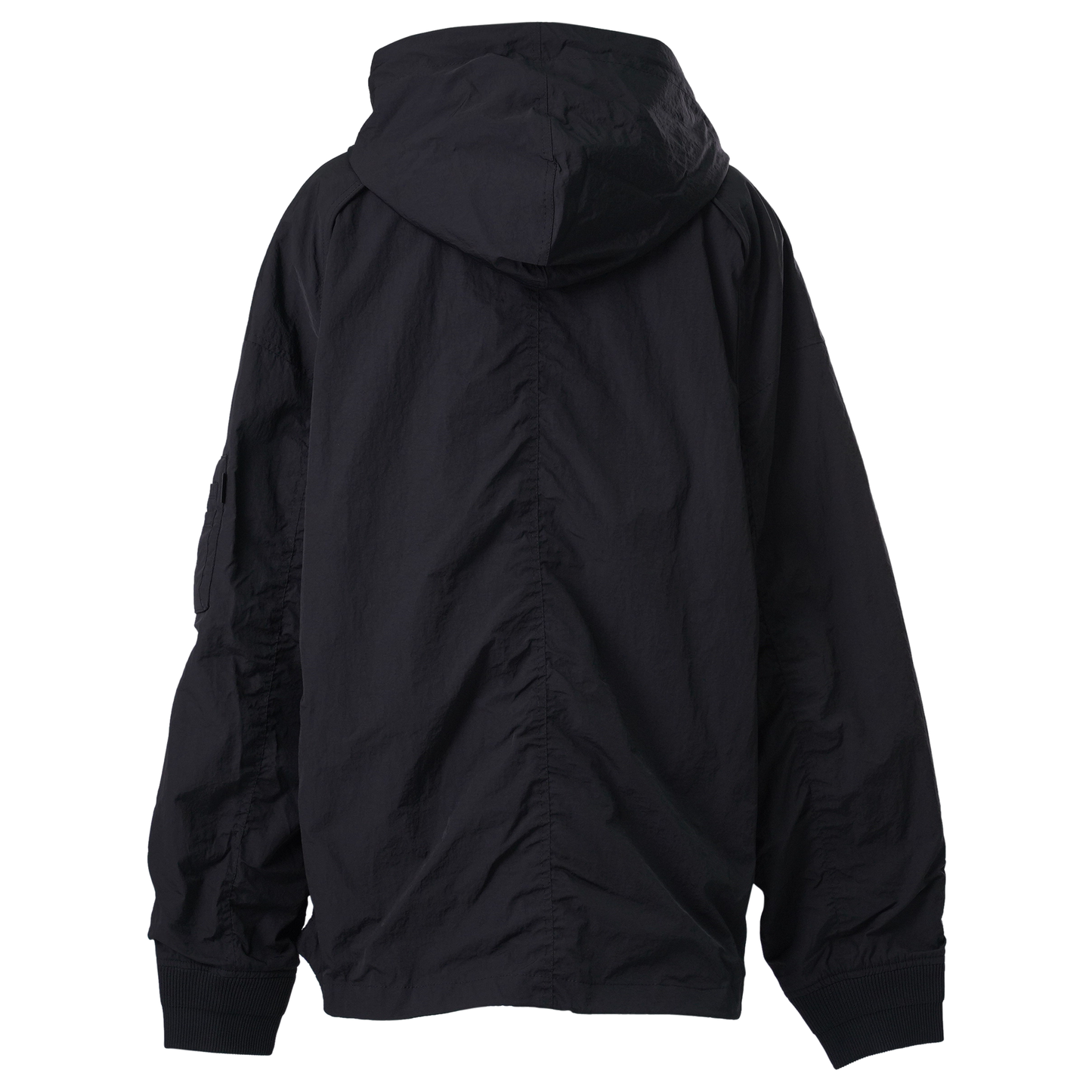 ZIP-UP HOODIE / BLACK