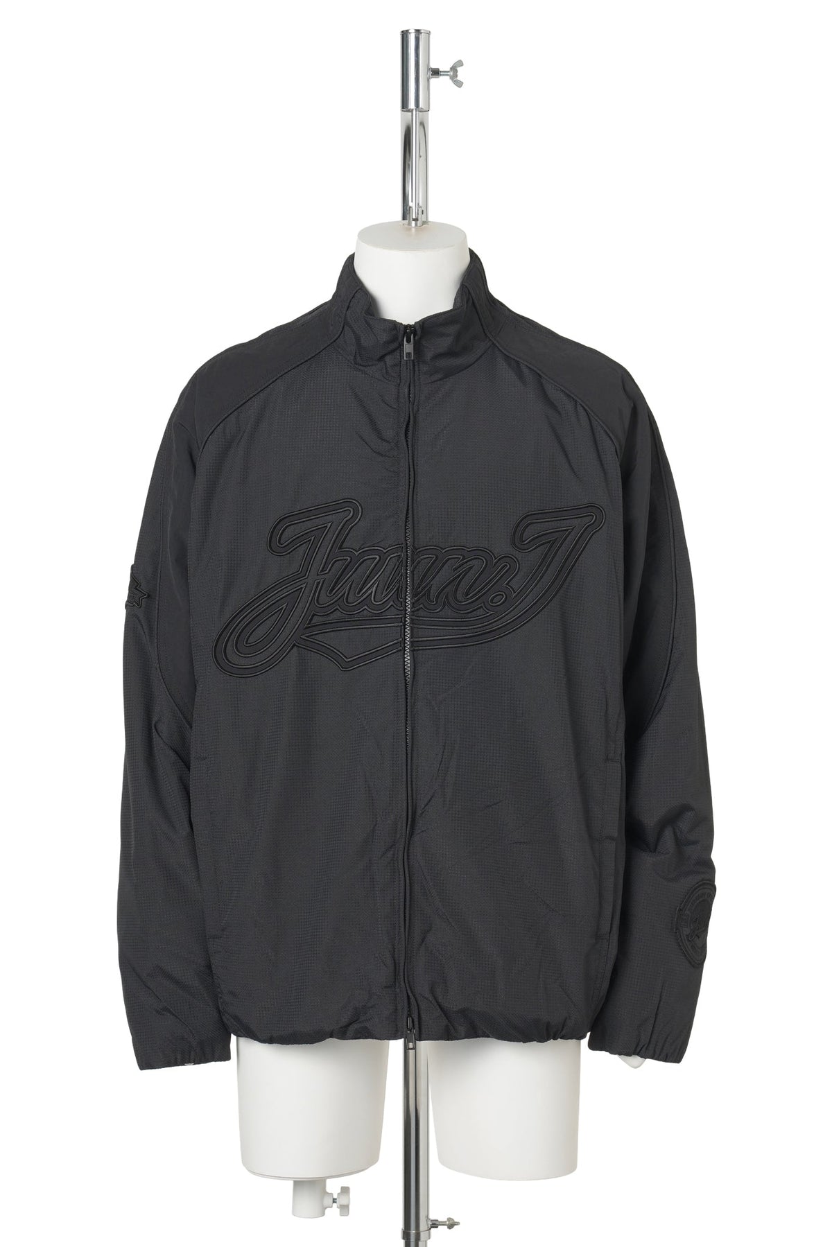 [NOVICE] DOBBY NYLON WINDBREAKER / BLACK