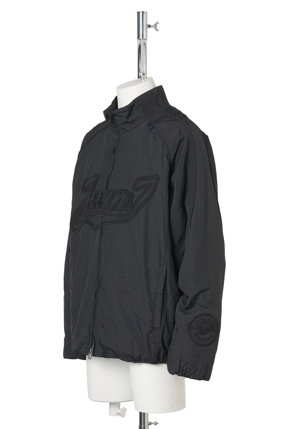 [NOVICE] DOBBY NYLON WINDBREAKER / BLACK